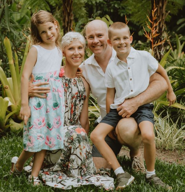 Rosemary Walters with her family - Biomagnetism Healing